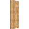 Ekena Millwork Joined Board-n-Batten Shutters w/Z-Bar, Rough Sawn Western Red Cedar, 32 1/4W x 71H, PR RBJ06Z32X071RWR - alternate 2